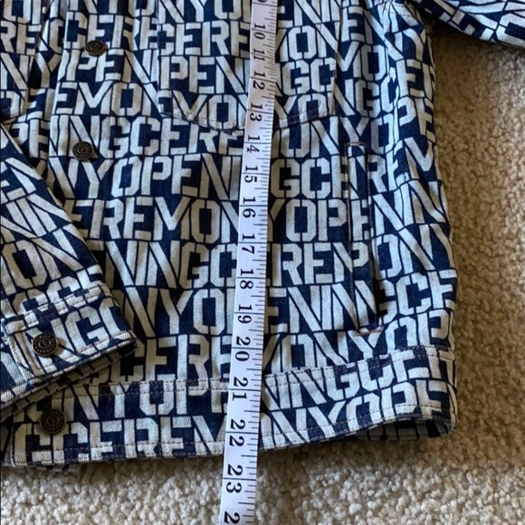 Opening Ceremony Stencil Jean Jacket - Picture 4 of 8